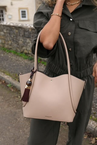 Luella Grey Floella Mushroom Tote Bag