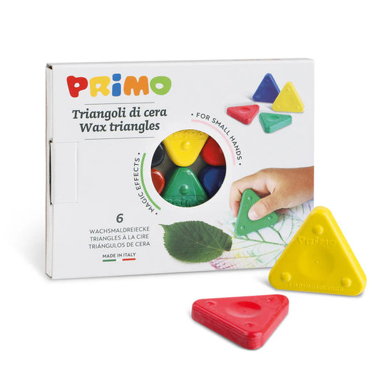 Primo Wax Triangles- Box of 6