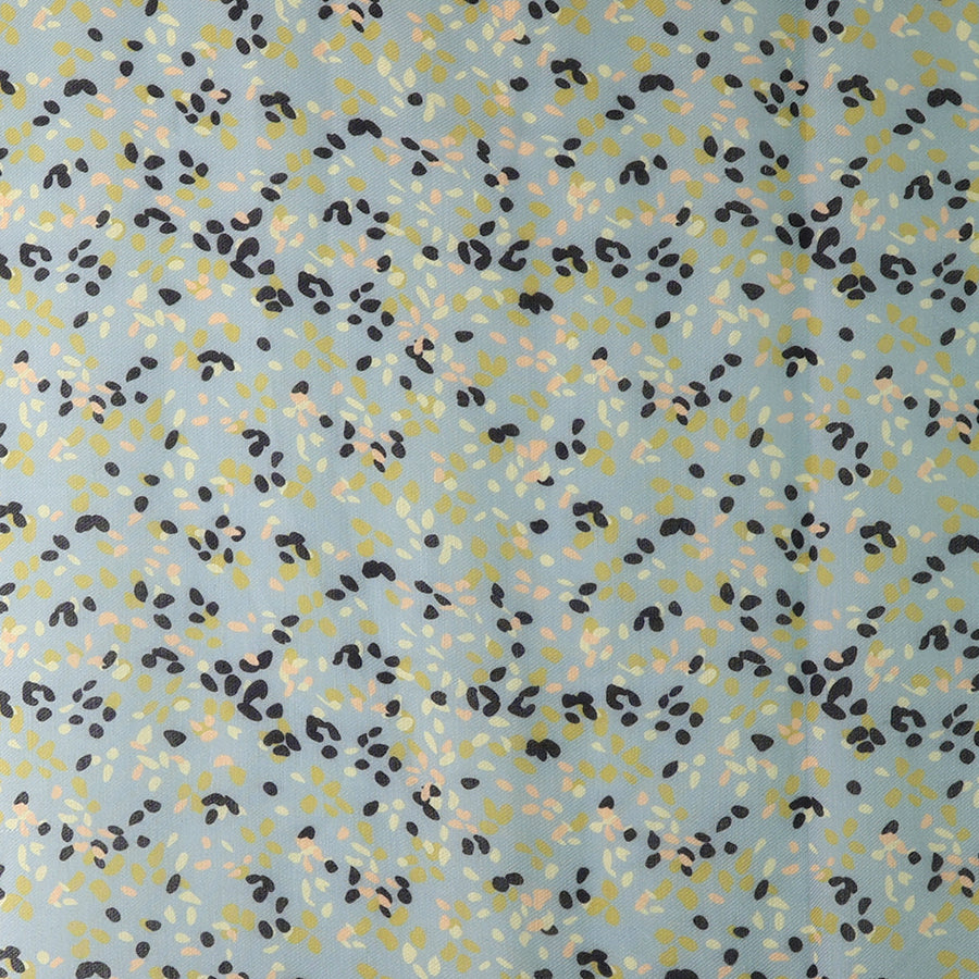 Pale Mint Green Ditsy Print Recycled Scarf