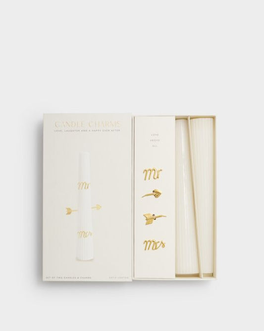 Katie Loxton Mr & Mrs Candle Charms Gift Set