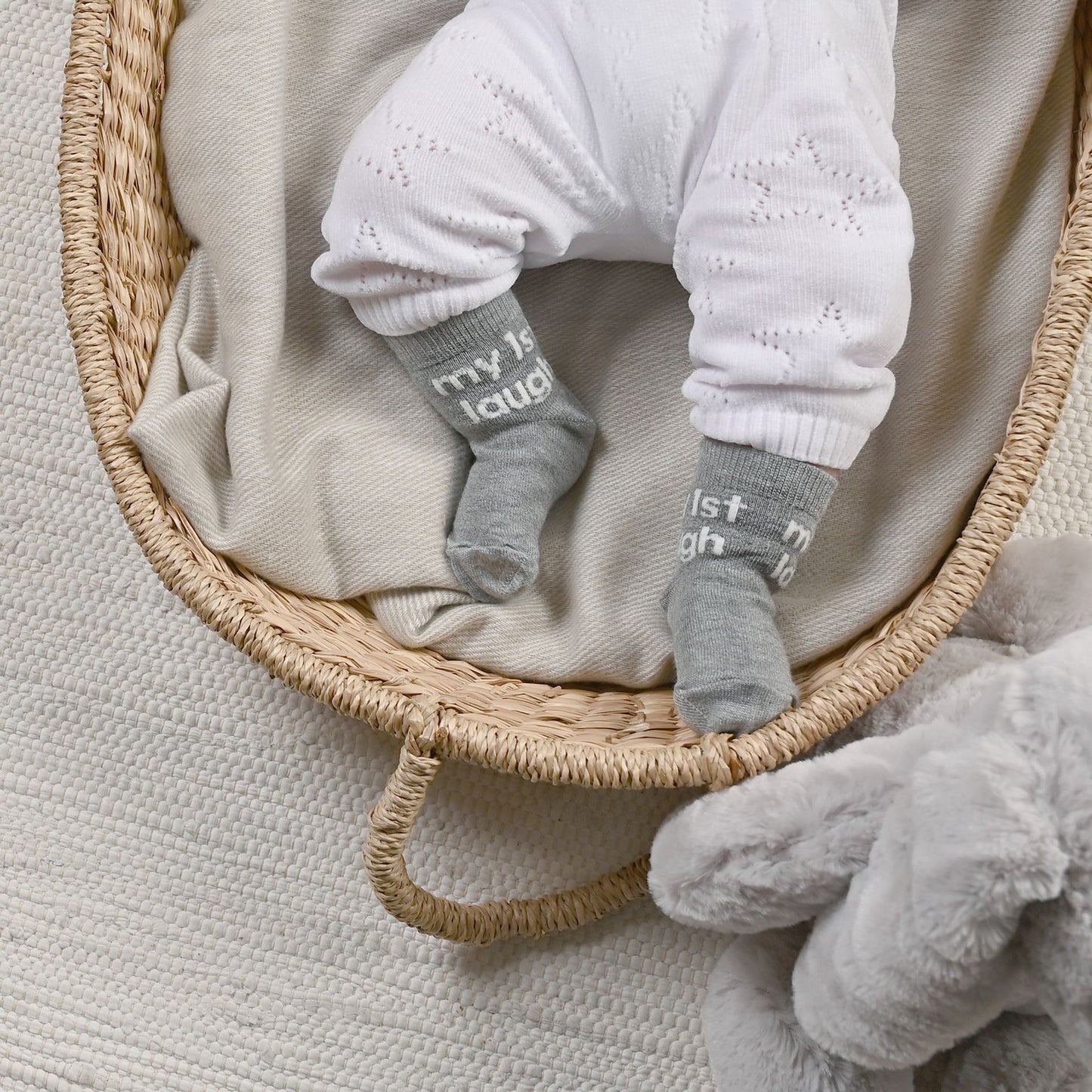 Bambino First Milestones Socks 0-6 Months