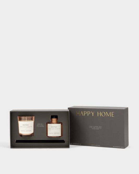 Katie Loxton Home Gift Set in Blackberry Noir