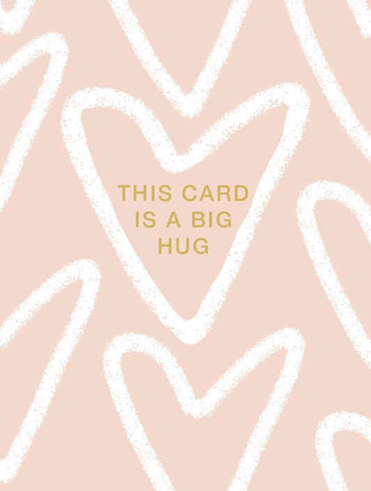 Small But Perfectly Formed Big hug Greetings Card