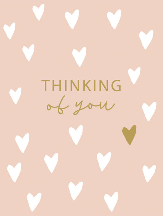 Small But Perfectly Formed Thinking of You Greetings Card