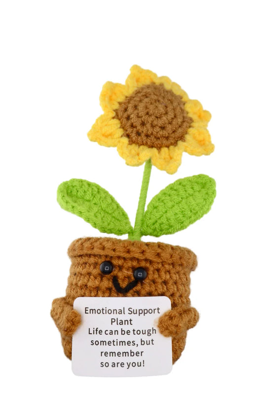 Knitted Emotional Support Plant