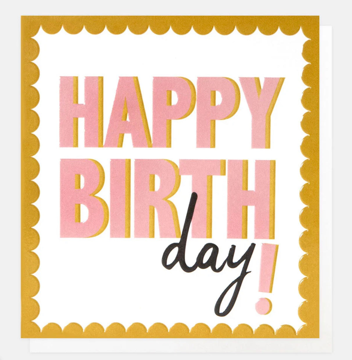 Happy Birthday Greetings Card