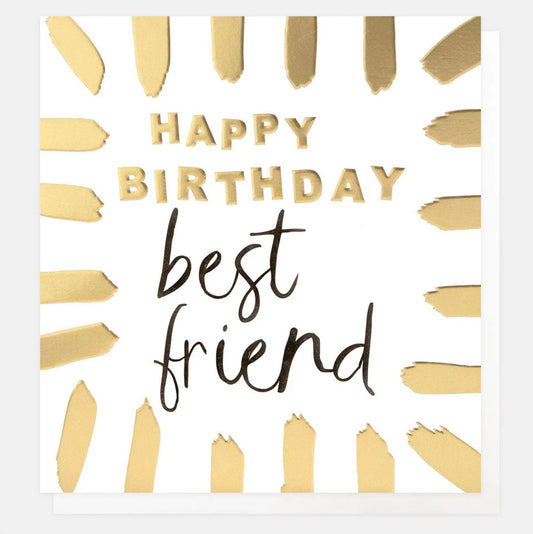 Happy Birthday Best Friend Greetings Card