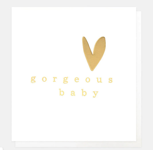 Gorgeous Baby Greetings Card