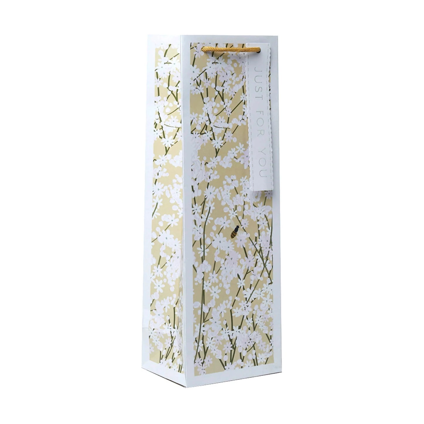 Gypsophila Natural Bottle Bag
