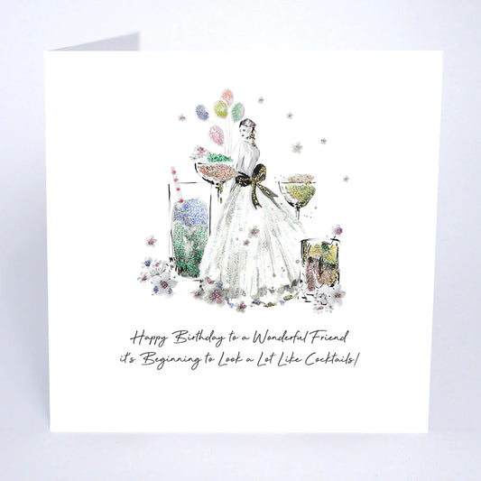 Wonderful Friend Birthday Greetings Card