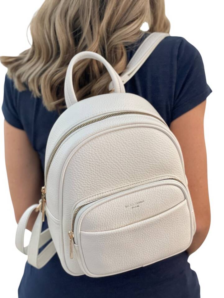 David Jones Ivory Backpack