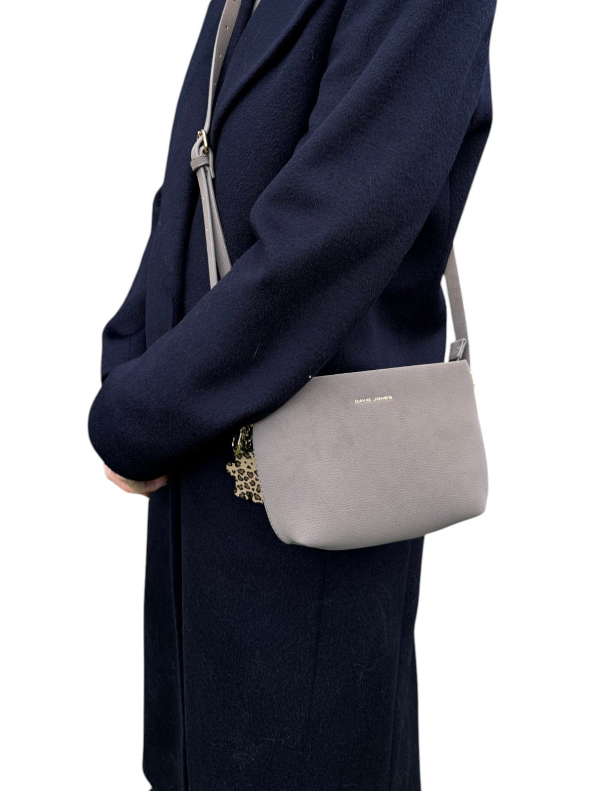 David Jones Simple Crossbody Bag Taupe