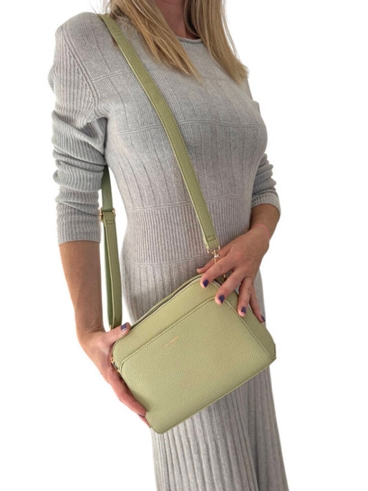David Jones Crossbody Handbag Pistachio Green