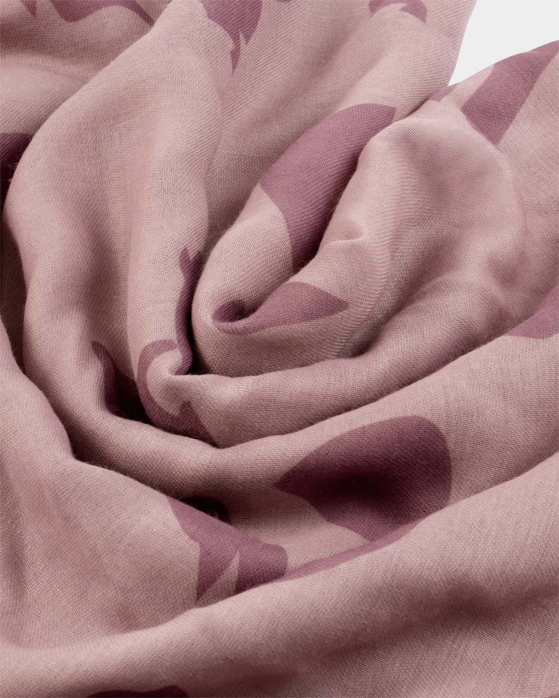 Katie Loxton Leopard Print Scarf in Light & Dusty Pink