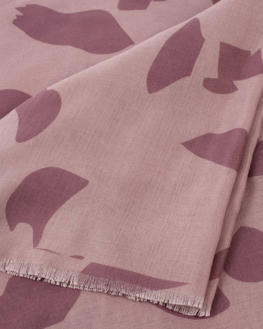 Katie Loxton Leopard Print Scarf in Light & Dusty Pink