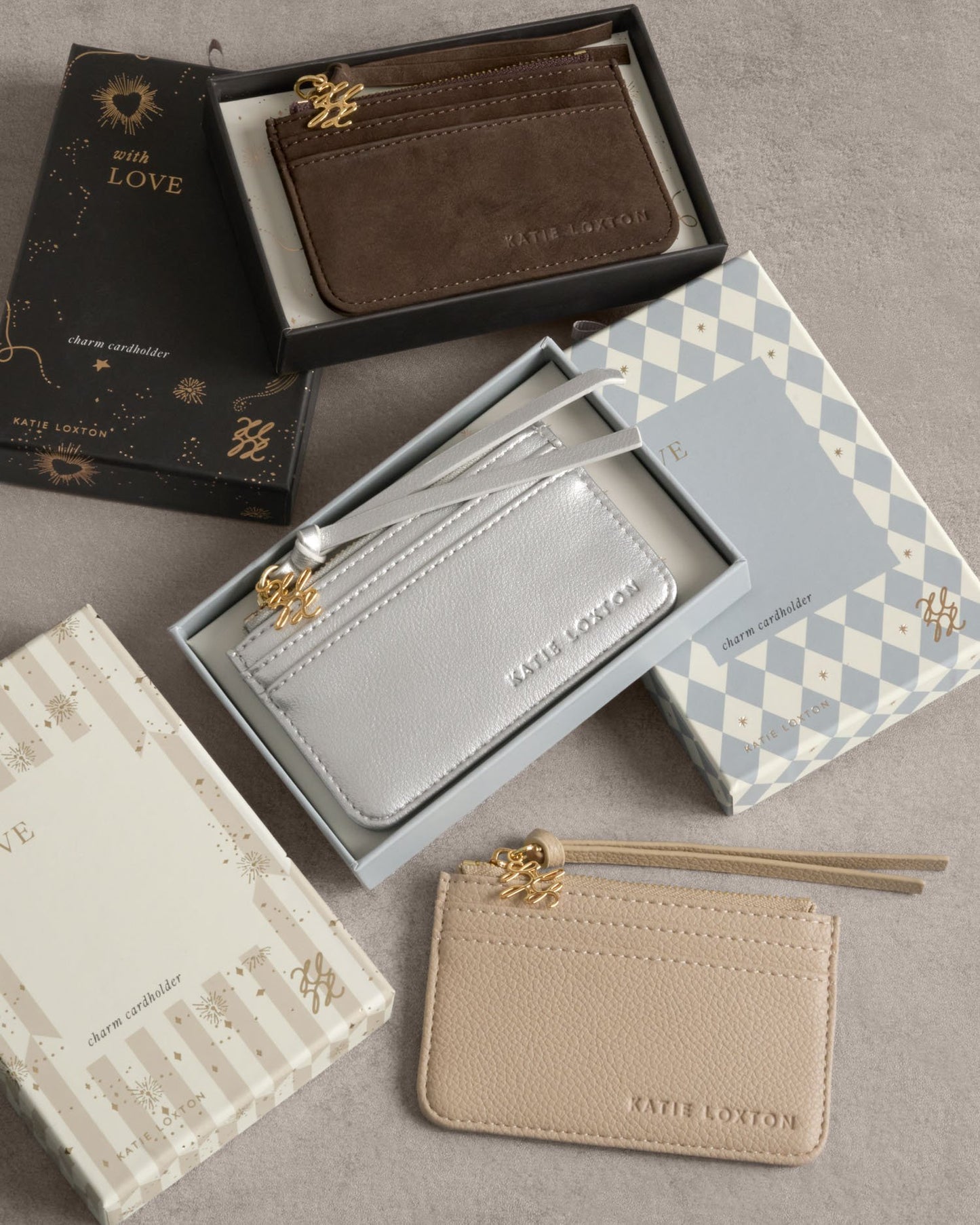 Katie Loxton  Cardholder & Coin Purse Taupe