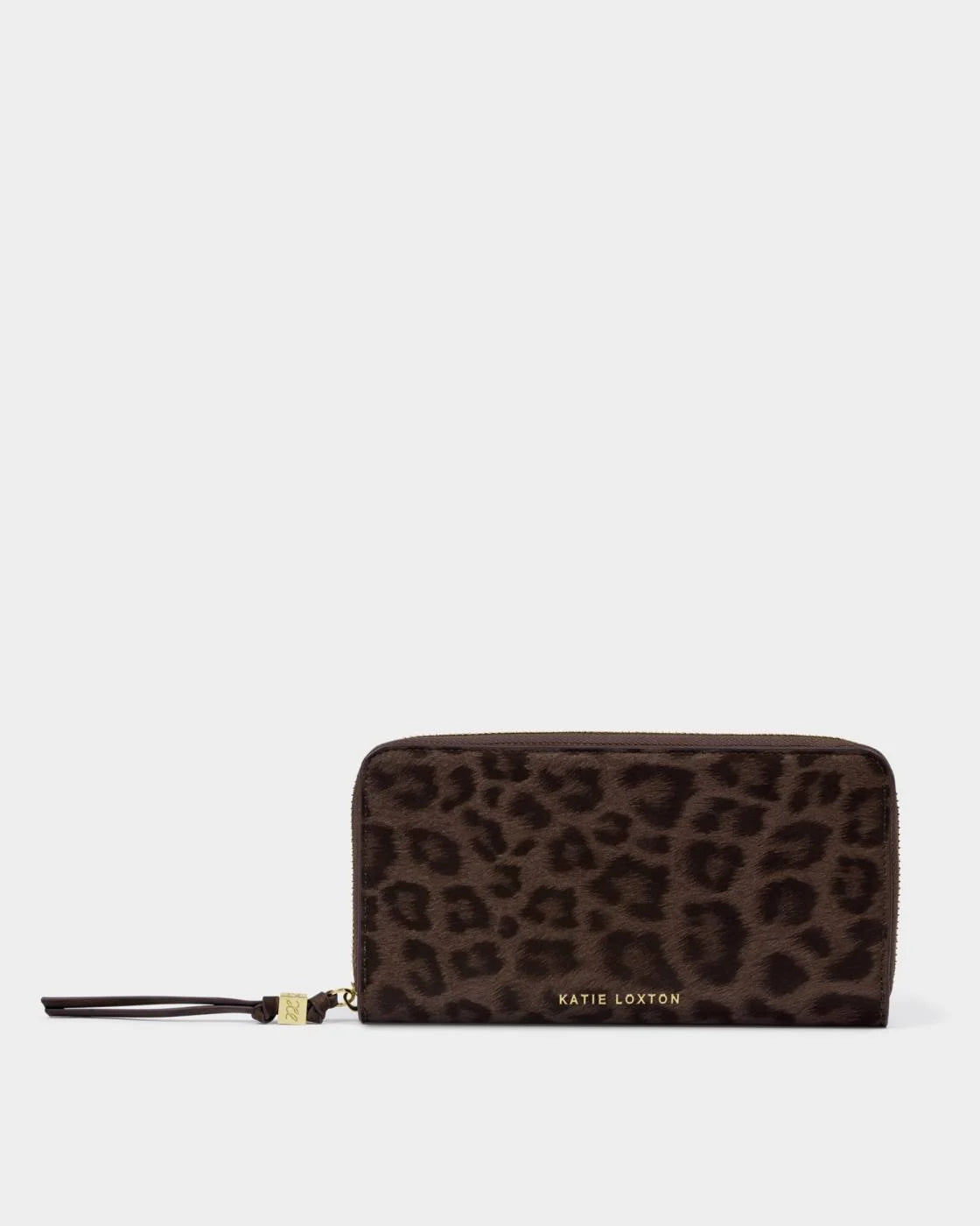 Katie Loxton Suedette Purse Leopard
