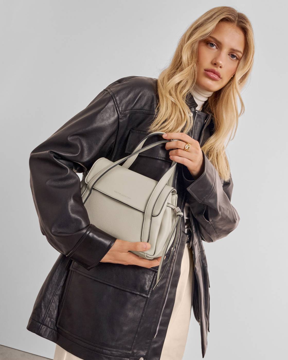 Katie Loxton Alyssa Top Handle Bag Cloud Taupe