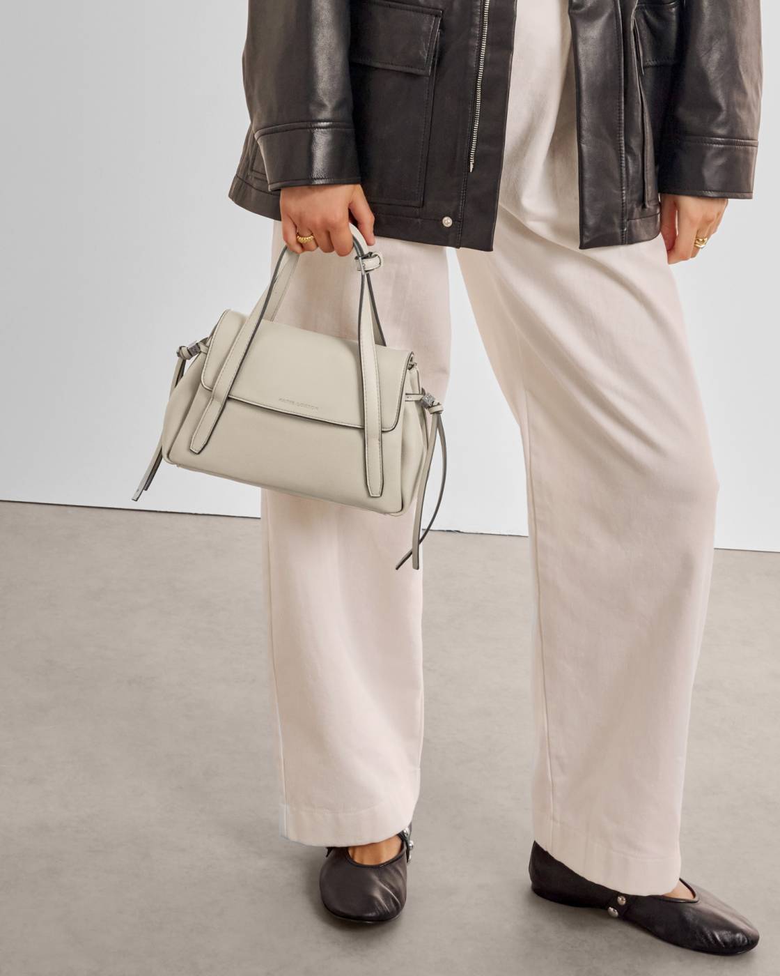 Katie Loxton Alyssa Top Handle Bag Cloud Taupe