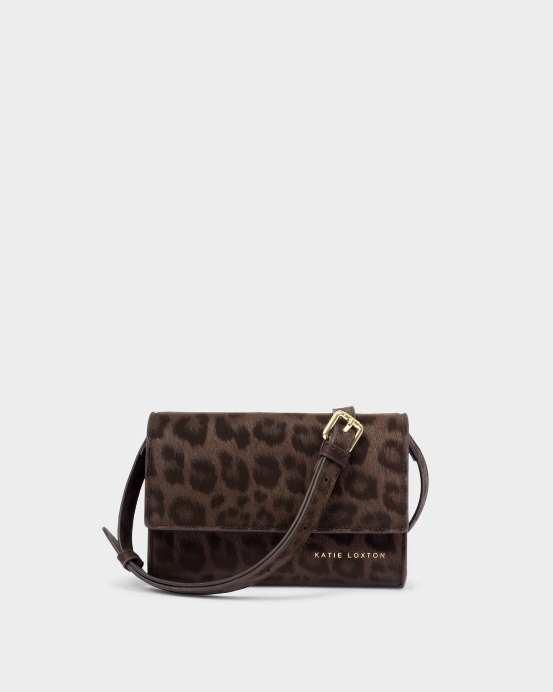 Katie Loxton Lou Crossbody Bag in Chocolate