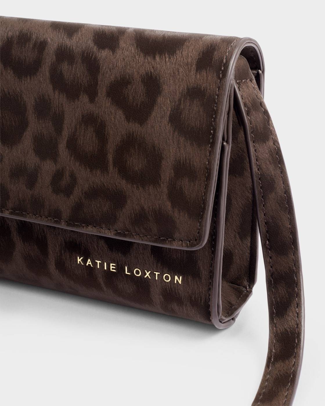 Katie Loxton Lou Crossbody Bag in Chocolate