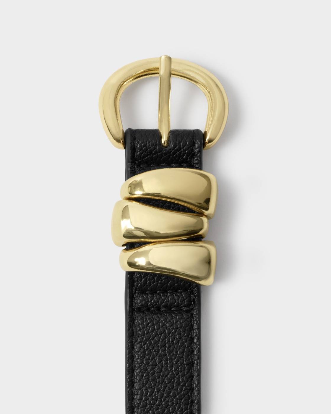 Katie Loxton Organic Loops Belt Black
