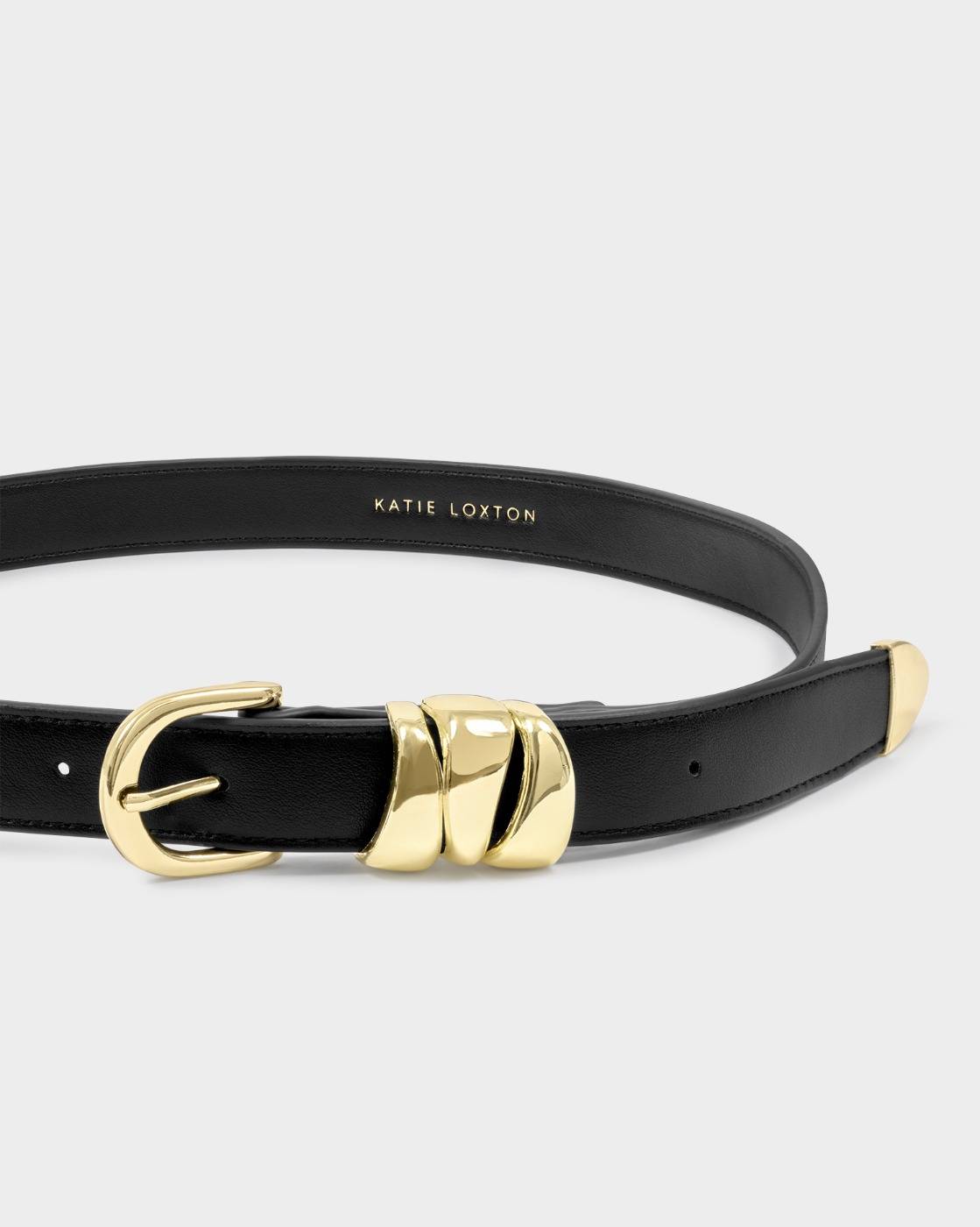 Katie Loxton Organic Loops Belt Black