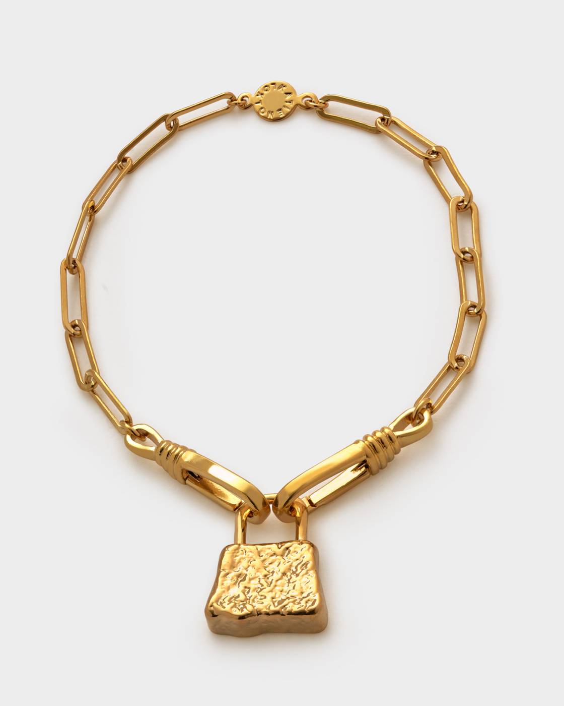 Katie Loxton Luxe Lock Bracelet Gold