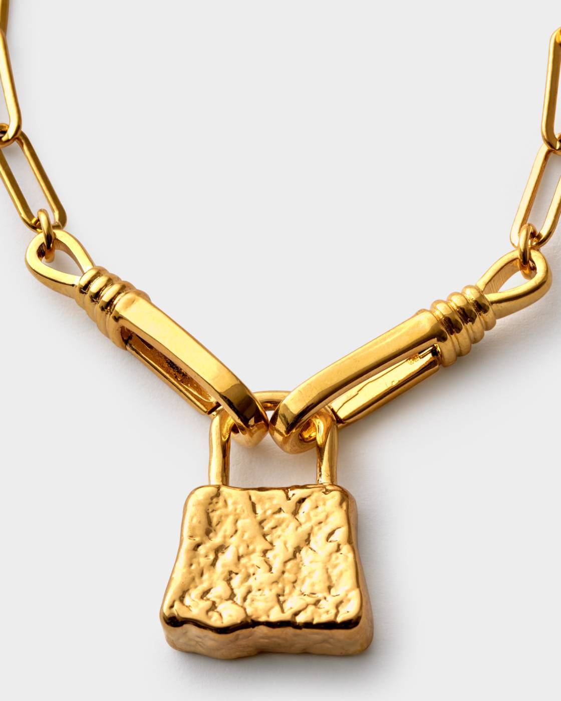 Katie Loxton Luxe Lock Bracelet Gold