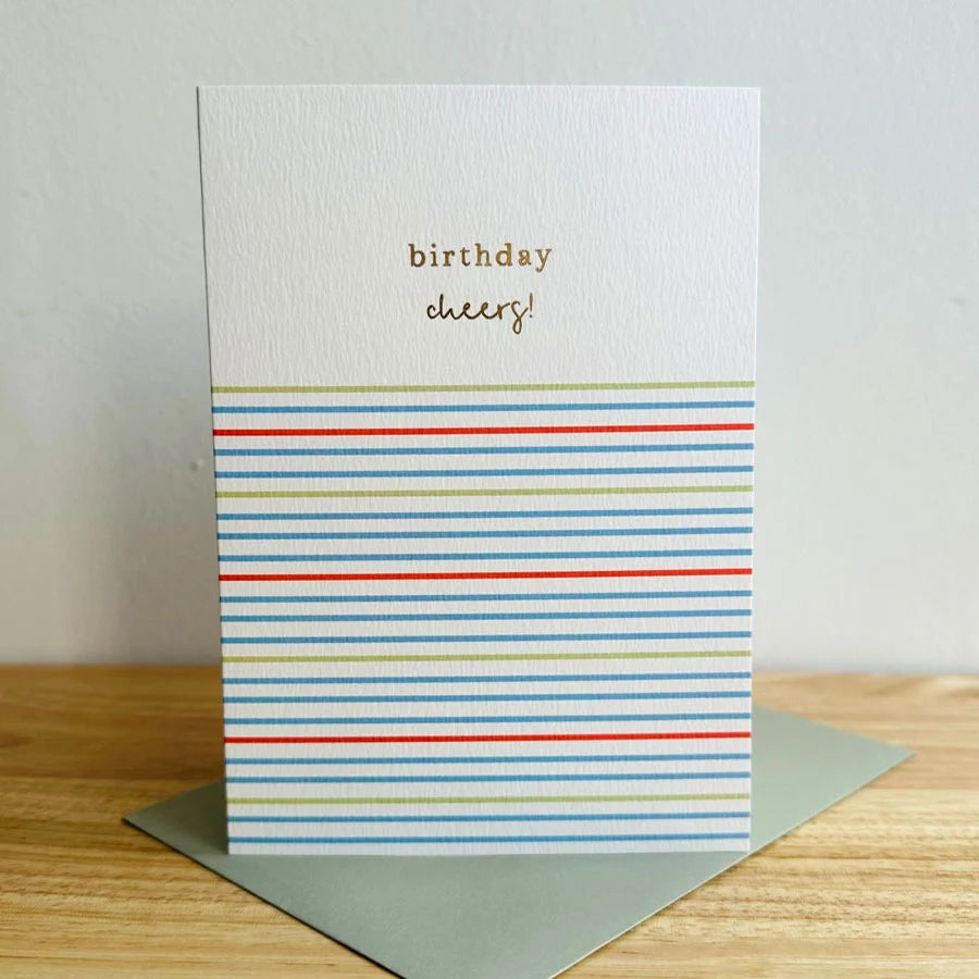 Birthday Cheers Greetings Card