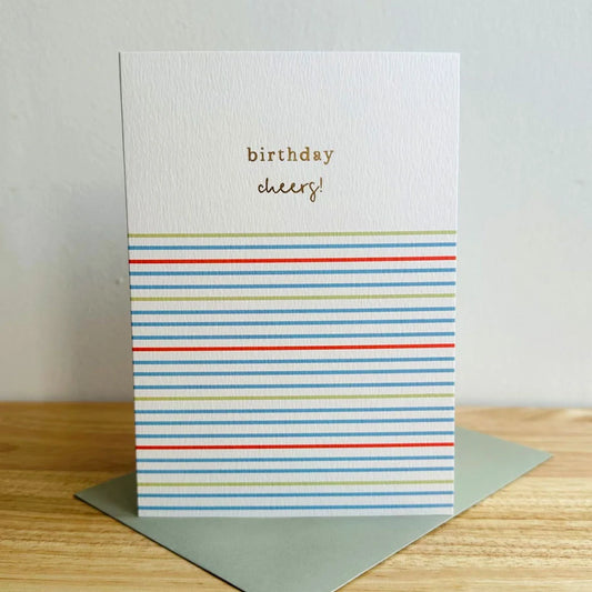 Birthday Cheers Greetings Card