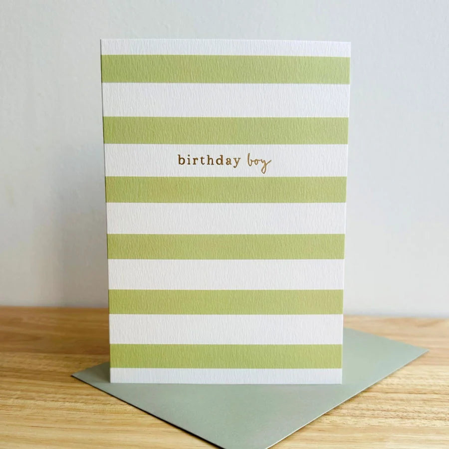 Birthday Boy Greetings Card