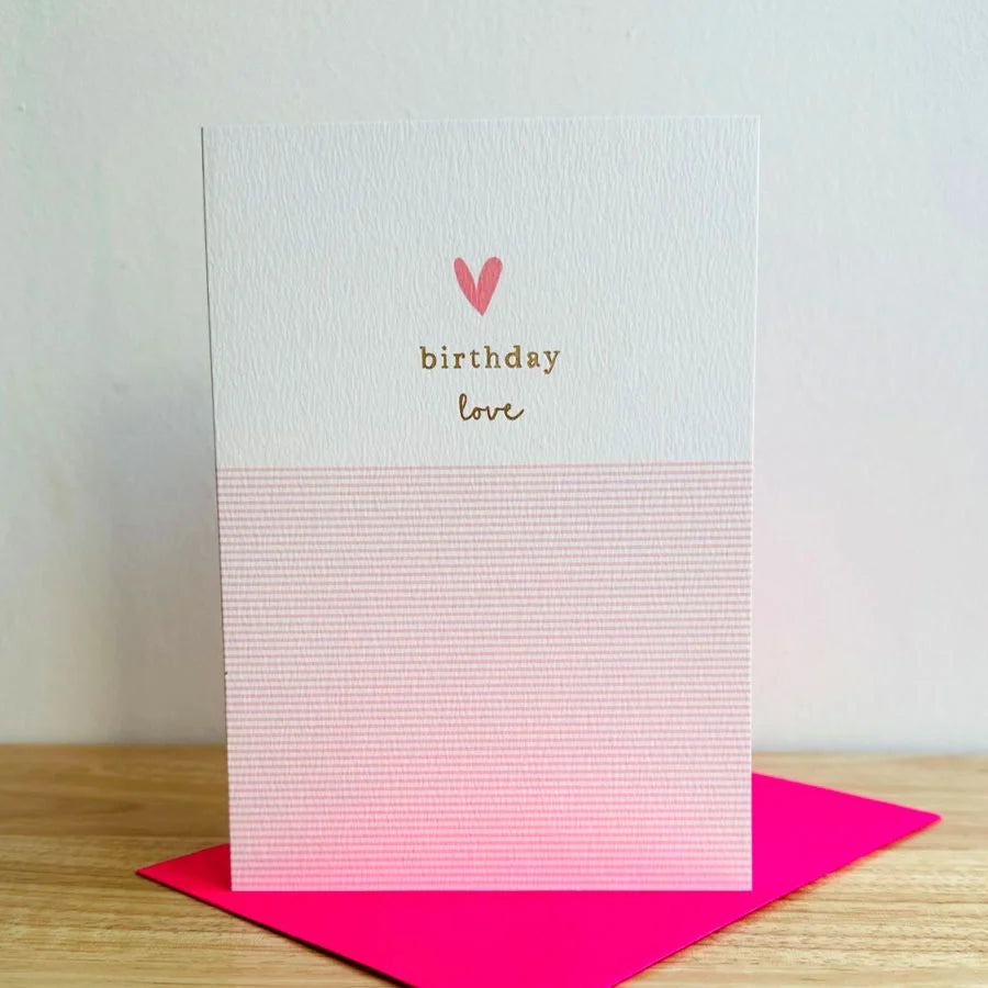 Birthday Love Greetings Card