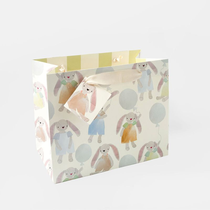 Rabbits With Balloons Gift Bag