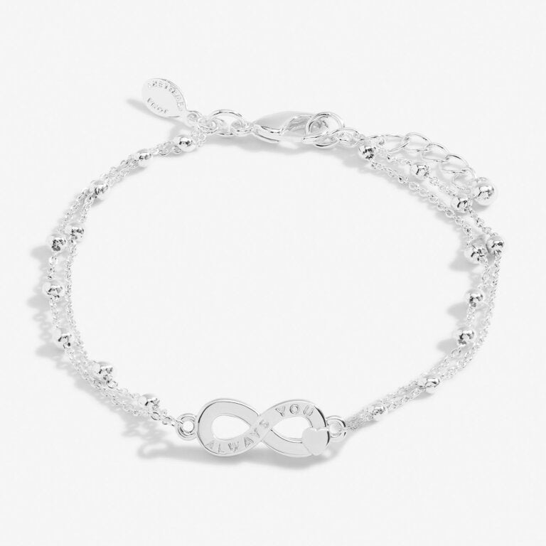 Forever Yours ‘It Was Always You’ Bracelet In Silver Plating