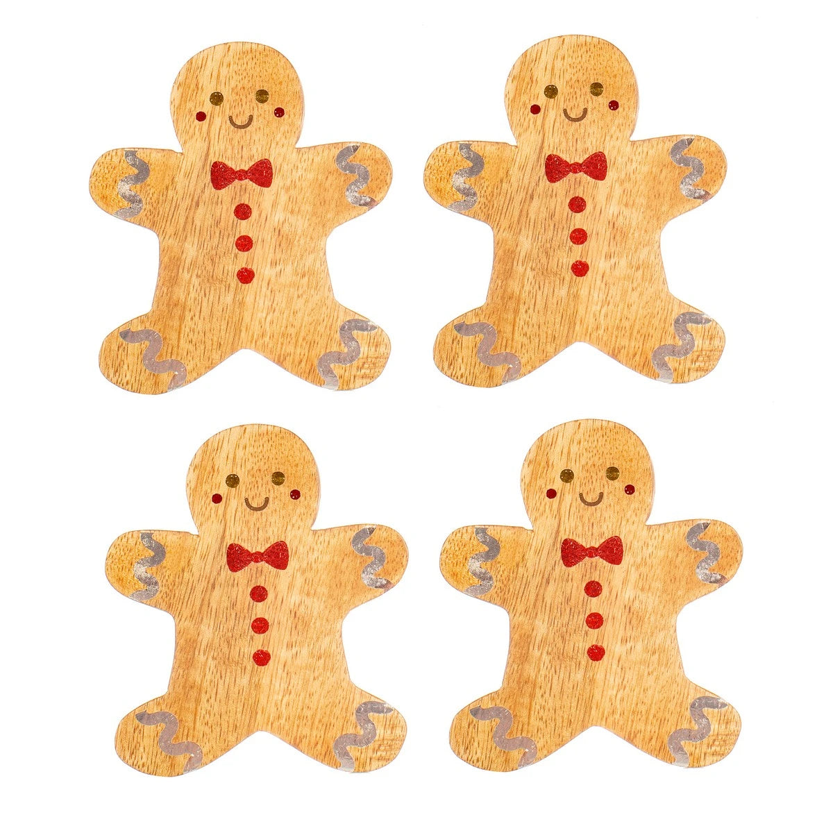 Gingerbread Men Coasters