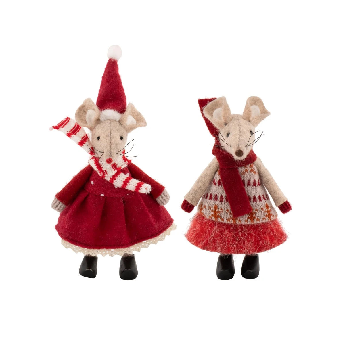Santa Mouse Girls Decoration