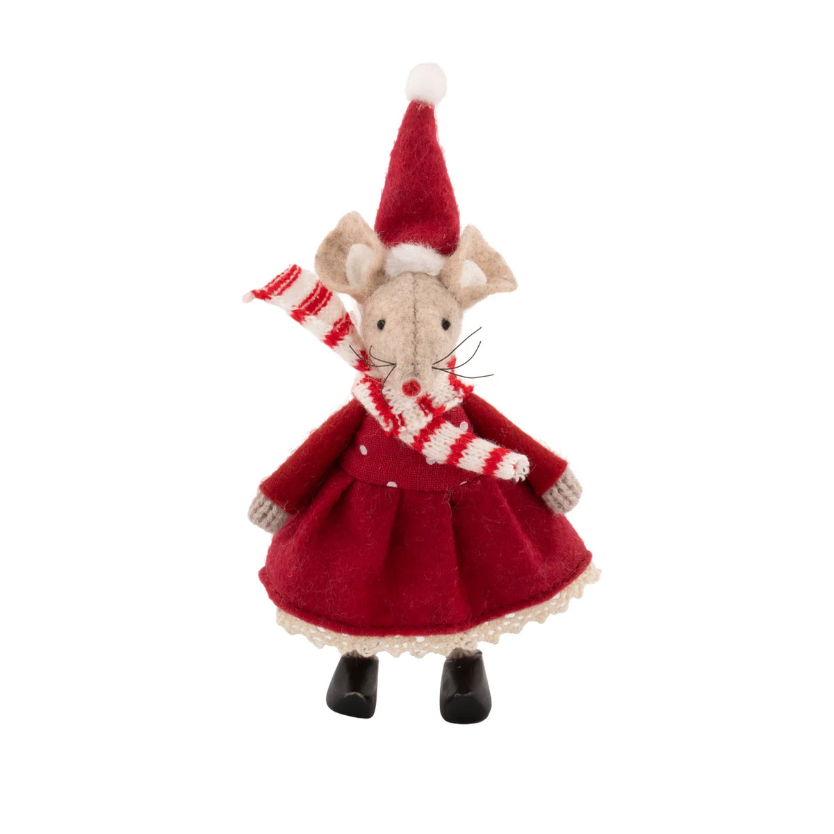 Santa Mouse Girls Decoration