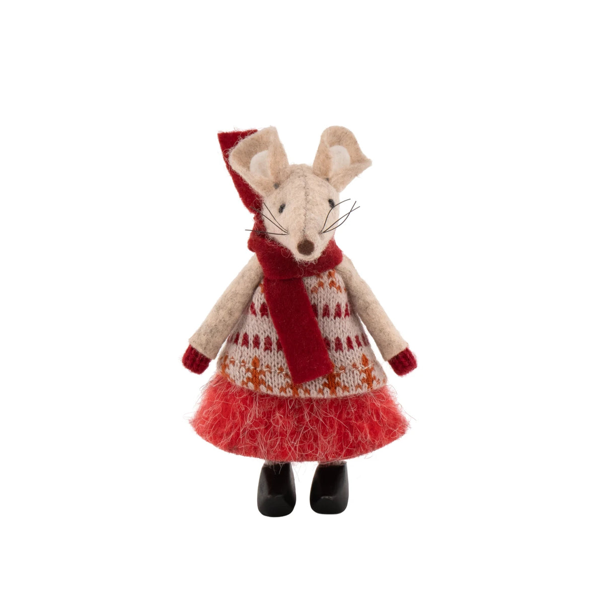 Santa Mouse Girls Decoration