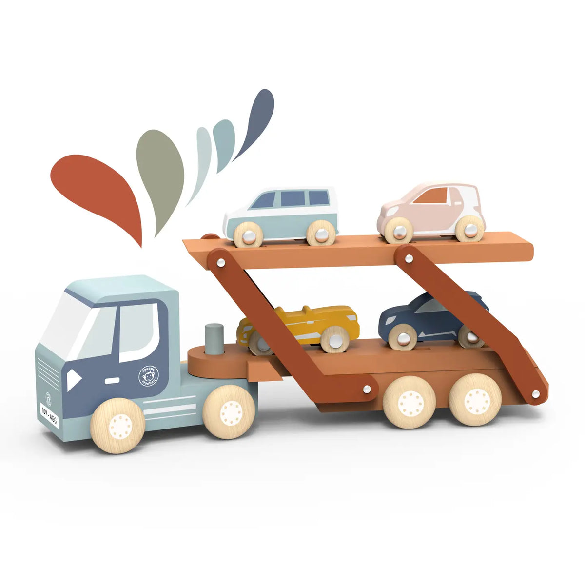 Speedy Monkey Car Carrier Truck