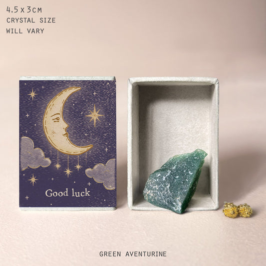 Celestial Match Box Crystal Good Luck