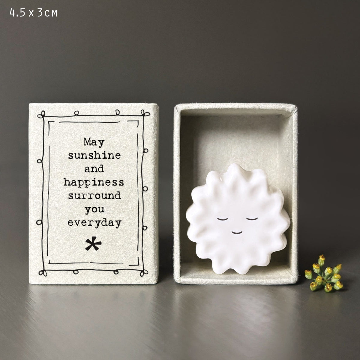 Matchbox Porcelain Sunshine & Happiness
