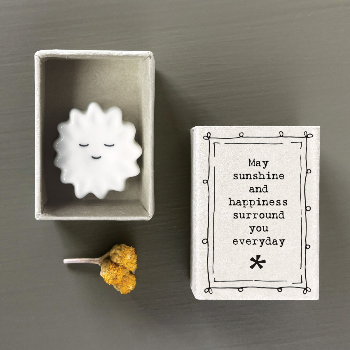 Matchbox Porcelain Sunshine & Happiness