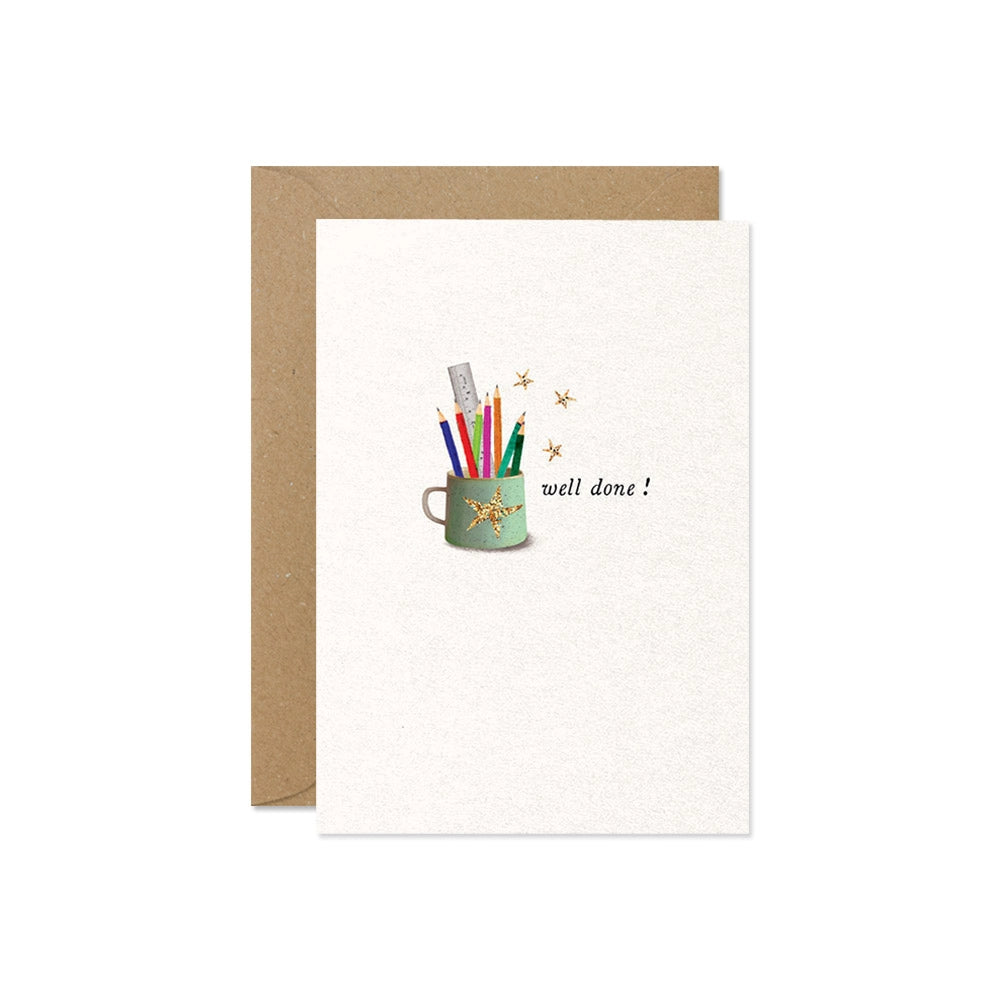 Well Done Mini Greetings Card
