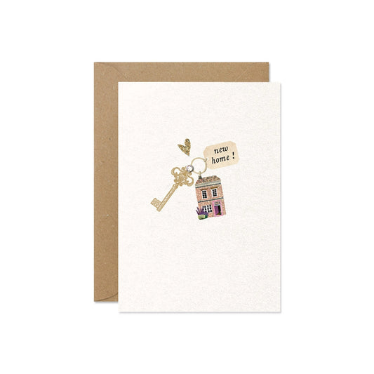 New Home Mini Greetings Card