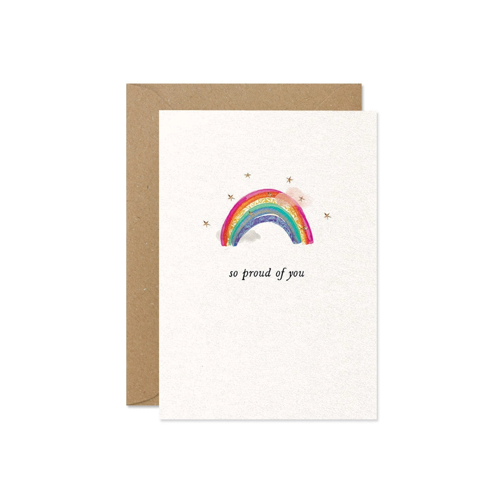 So Proud Mini Greetings Card