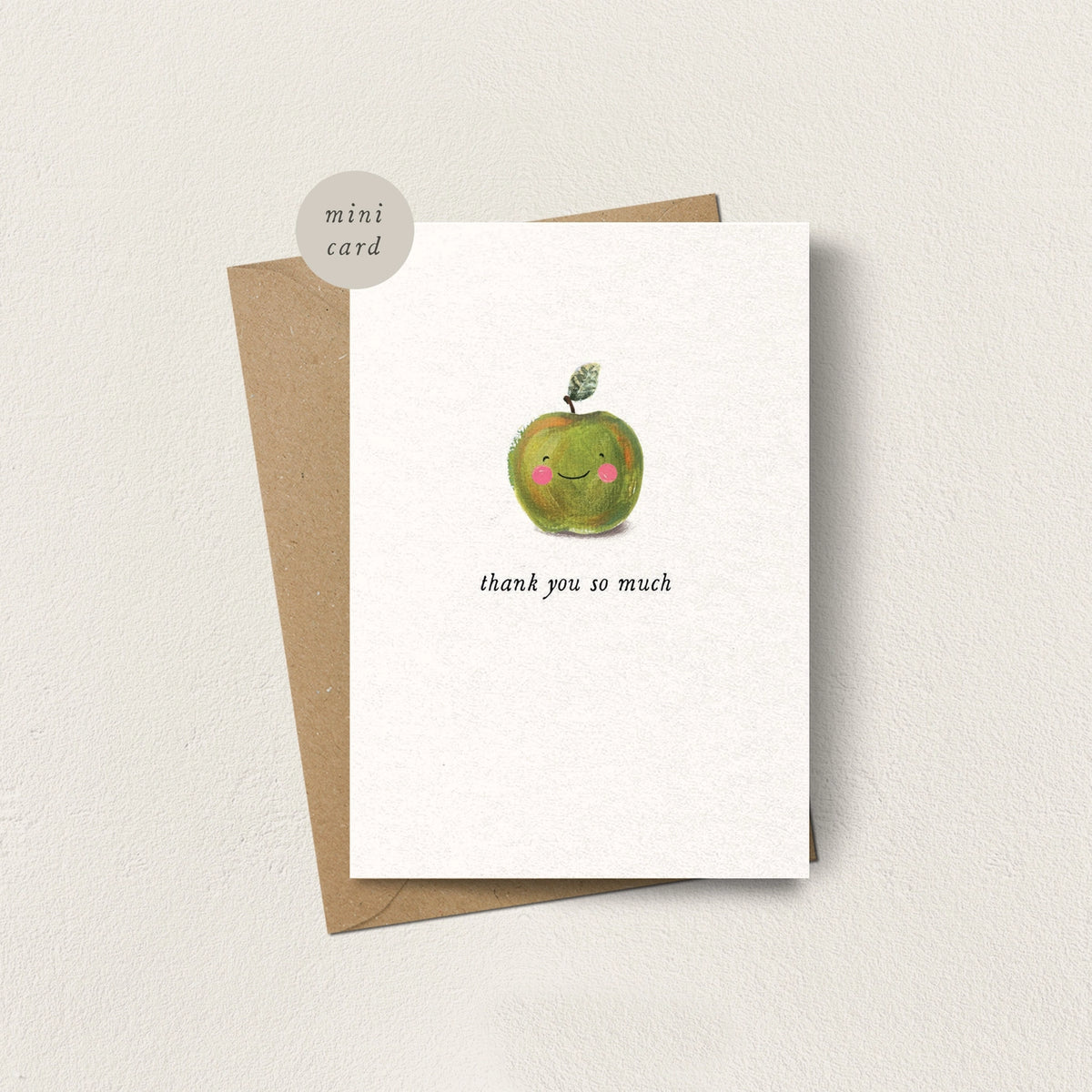 Thank You Mini Greetings Card