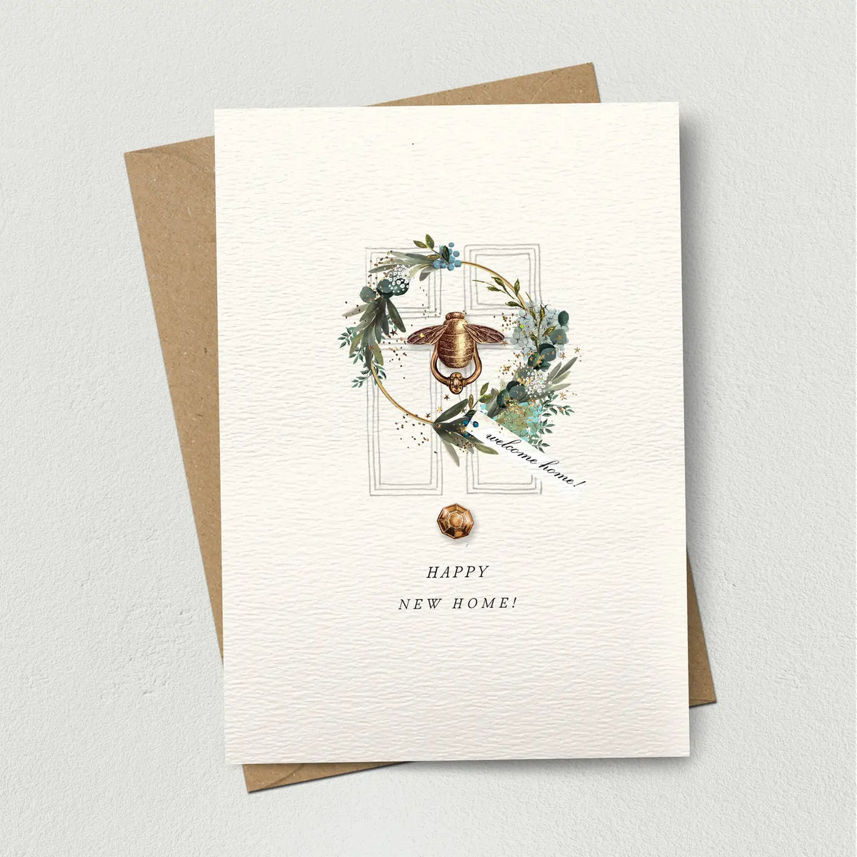 Happy New Home Greetings Card