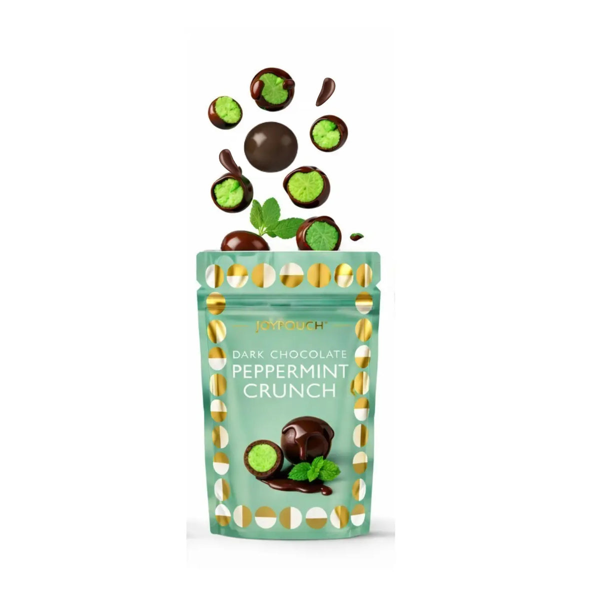Joypouch Dark Chocolate Peppermint Crunch