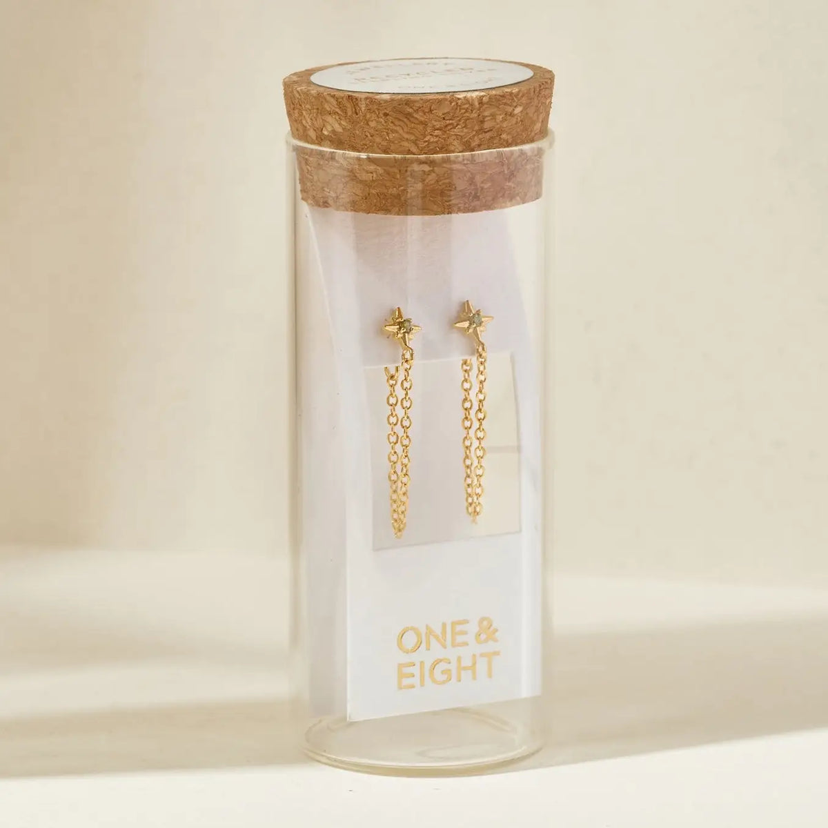 Astrid Chain Stud Earrings